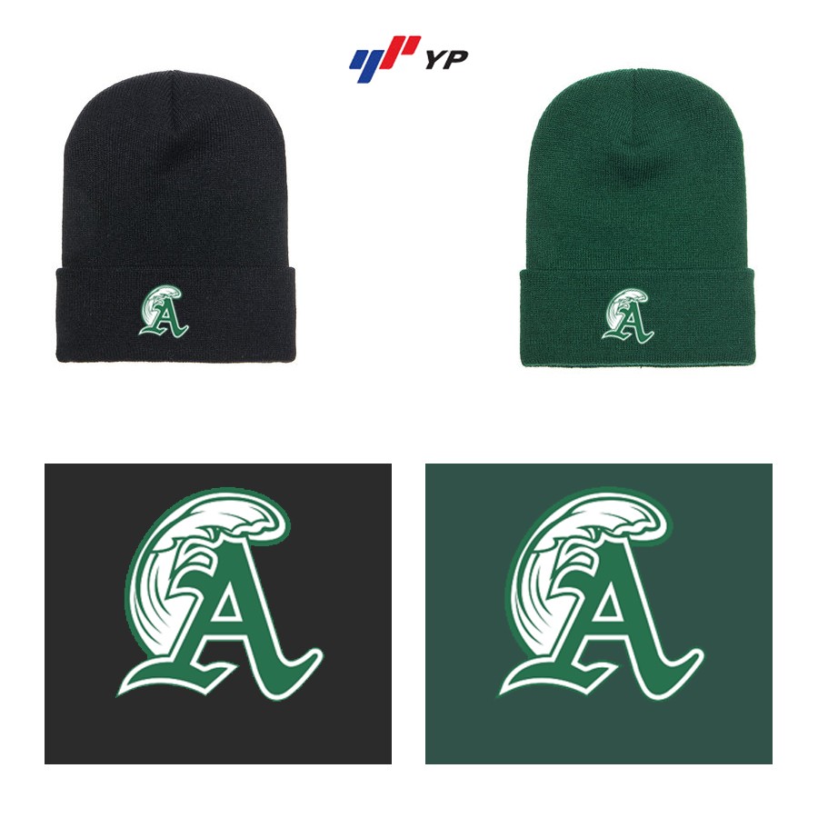 Abington Youth Football & Cheer YP Adult Cuffed Knit Beanie