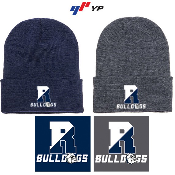 Rockland Youth Football and Cheer YP Adult Cuffed Knit Beanie, #1501