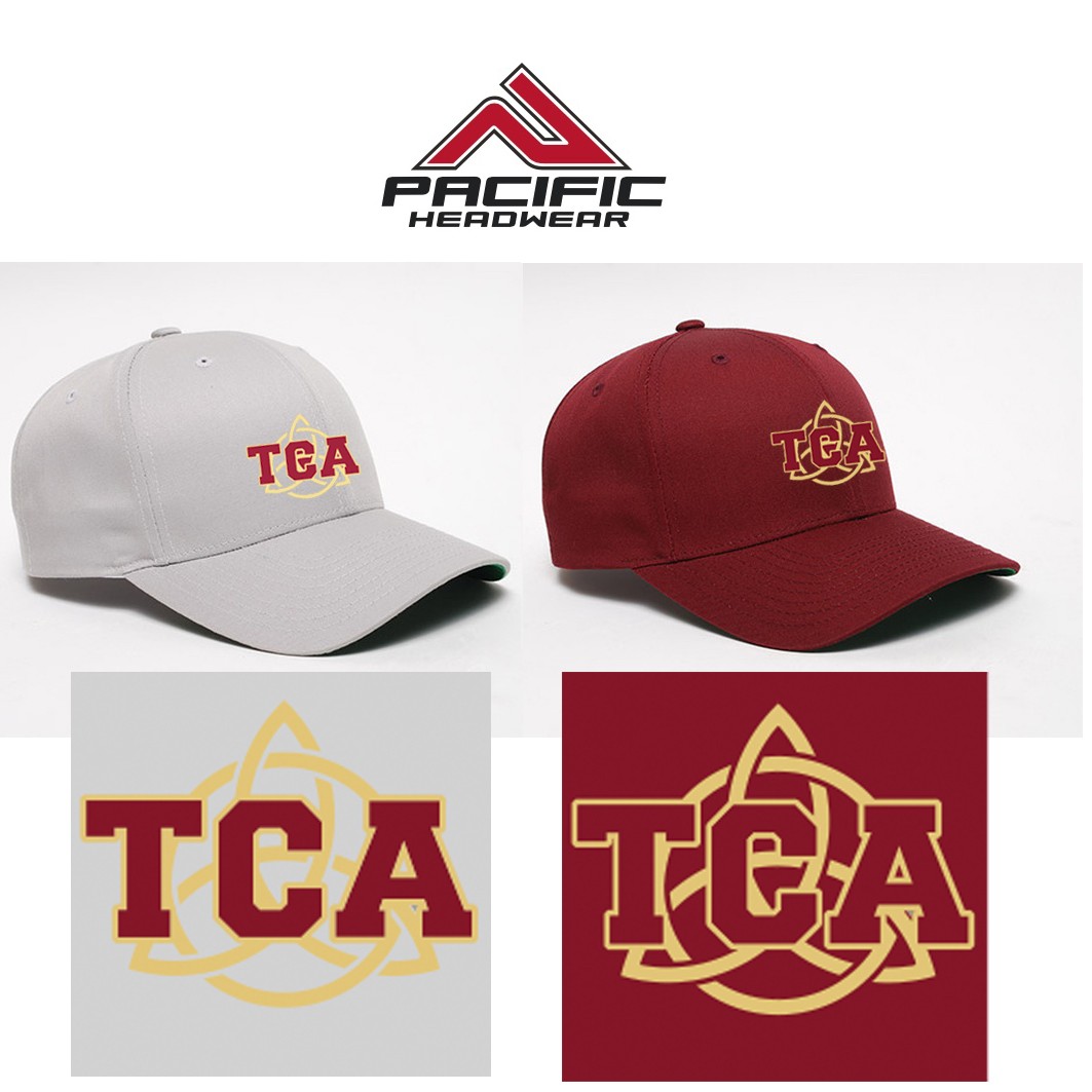 Trinity Catholic Academy Pacific Headwear 302C Cotton Blend Hook-and-Loop Cap