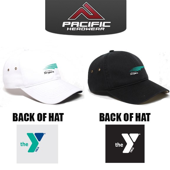 South Shore YMCA Strypers Pacific Headwear enzyme washed low profile cap