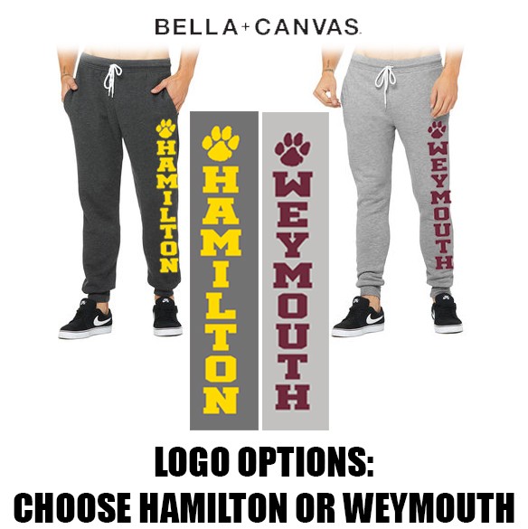 Thomas W. Hamilton School Bella + Canvas Unisex Jogger Sweatpant