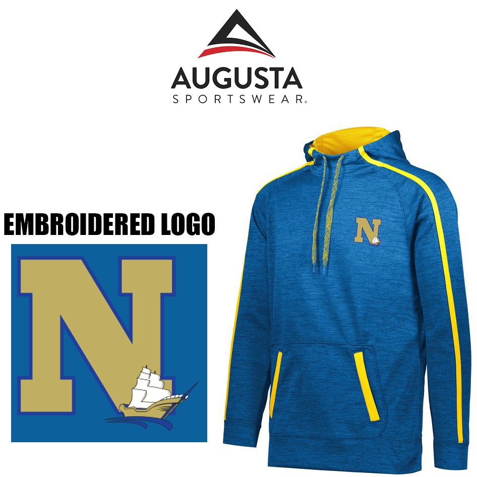 Norwell Vinal School Augusta Stoked Tonal Heather Hoodie (Adult)