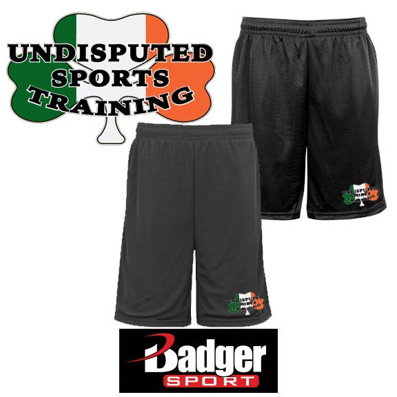 Undisputed Sports Training Badger Brand 9 Inch Mesh Short (with pockets)