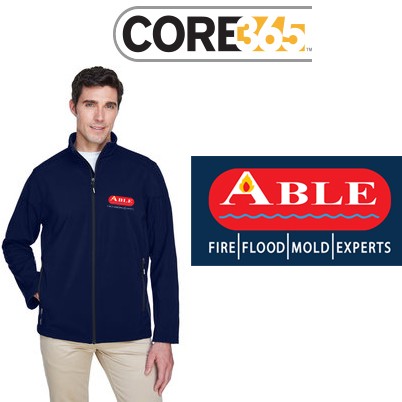 Able Construction Core 365 Men's TALL Cruise Two-Layer Fleece Bonded Soft Shell Jacket
