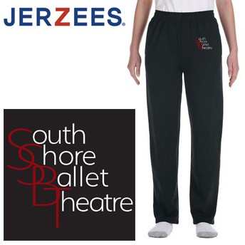 South Shore Ballet Theatre Jerzees Youth NuBlend® Open-Bottom Fleece Sweatpants