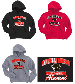 Whitman Hanson Wrestling ALUMNI Gildan 7.75 oz Heavy Blend™ 50/50 Hood