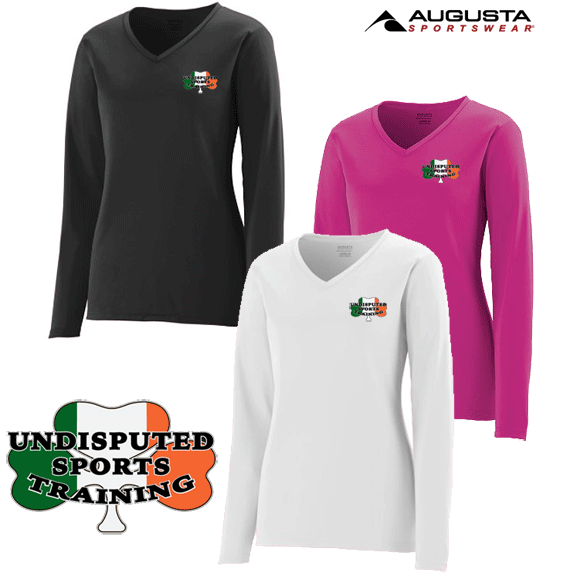 Undisputed Sports Training Augusta Ladies Long Sleeve Wicking T-Shirt