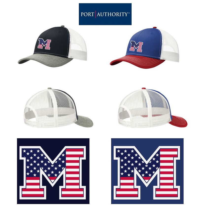 Friends Of Marshfield Hockey Port Authority® Snapback Trucker Cap, Limited Edition