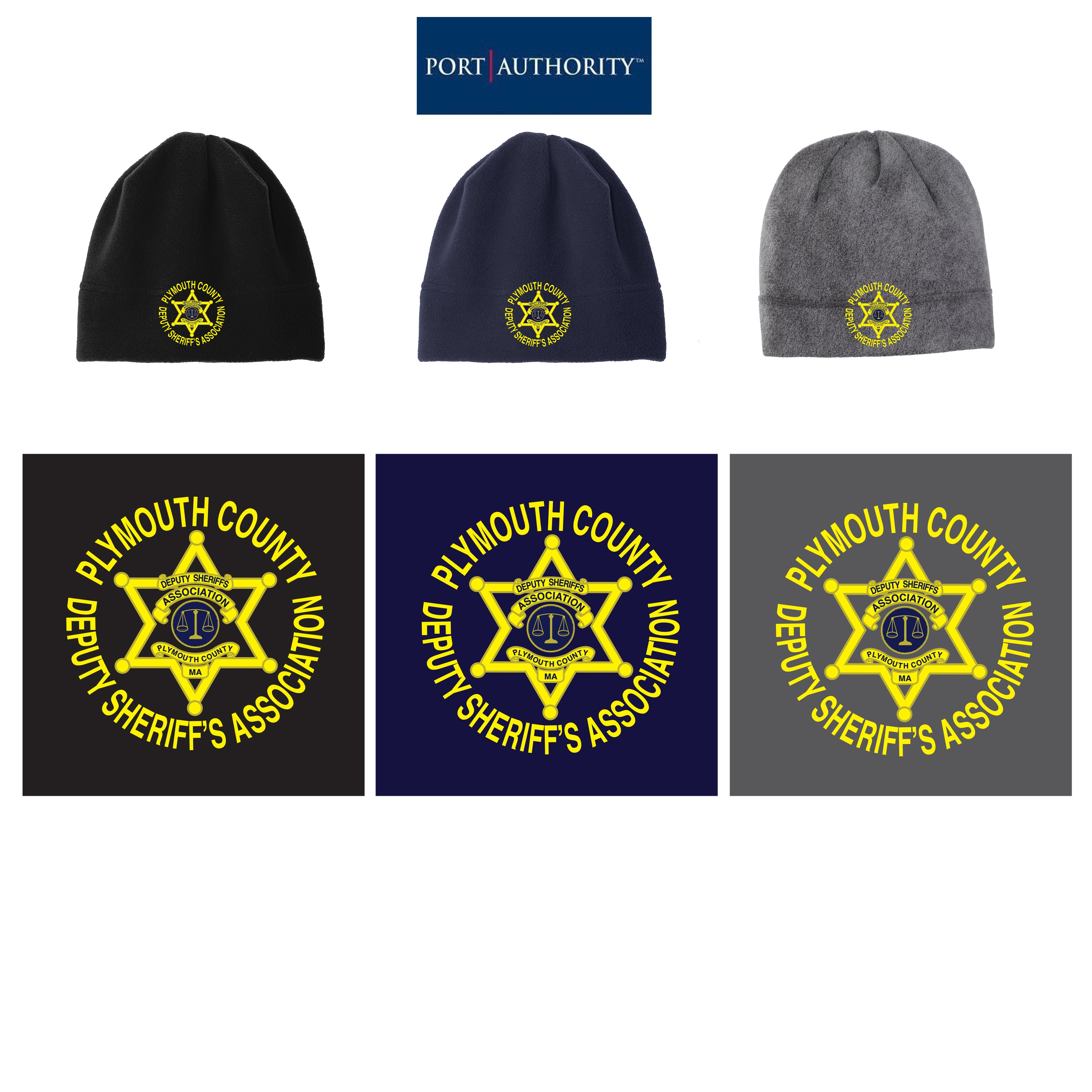 Plymouth County Deputy Sheriffs Association Port Authority® R-Tek® Stretch Fleece Beanie