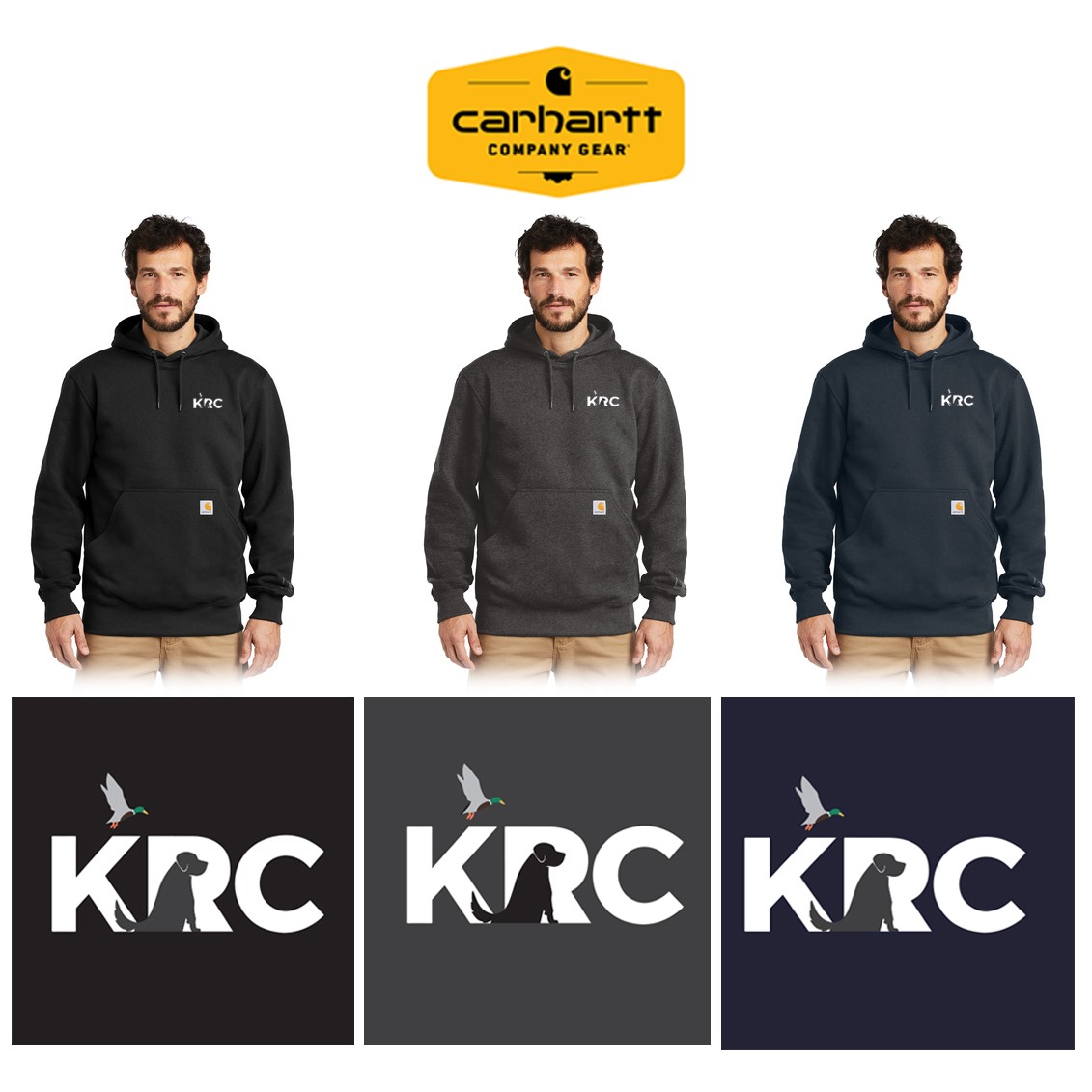 Keystone Retriever Club Carhartt ® Rain Defender ® Paxton Heavyweight Hooded Sweatshirt