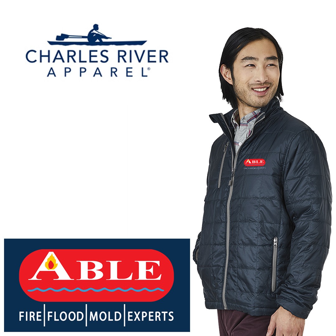 Able Construction Charles River Men's Lithium Quilted Jacket