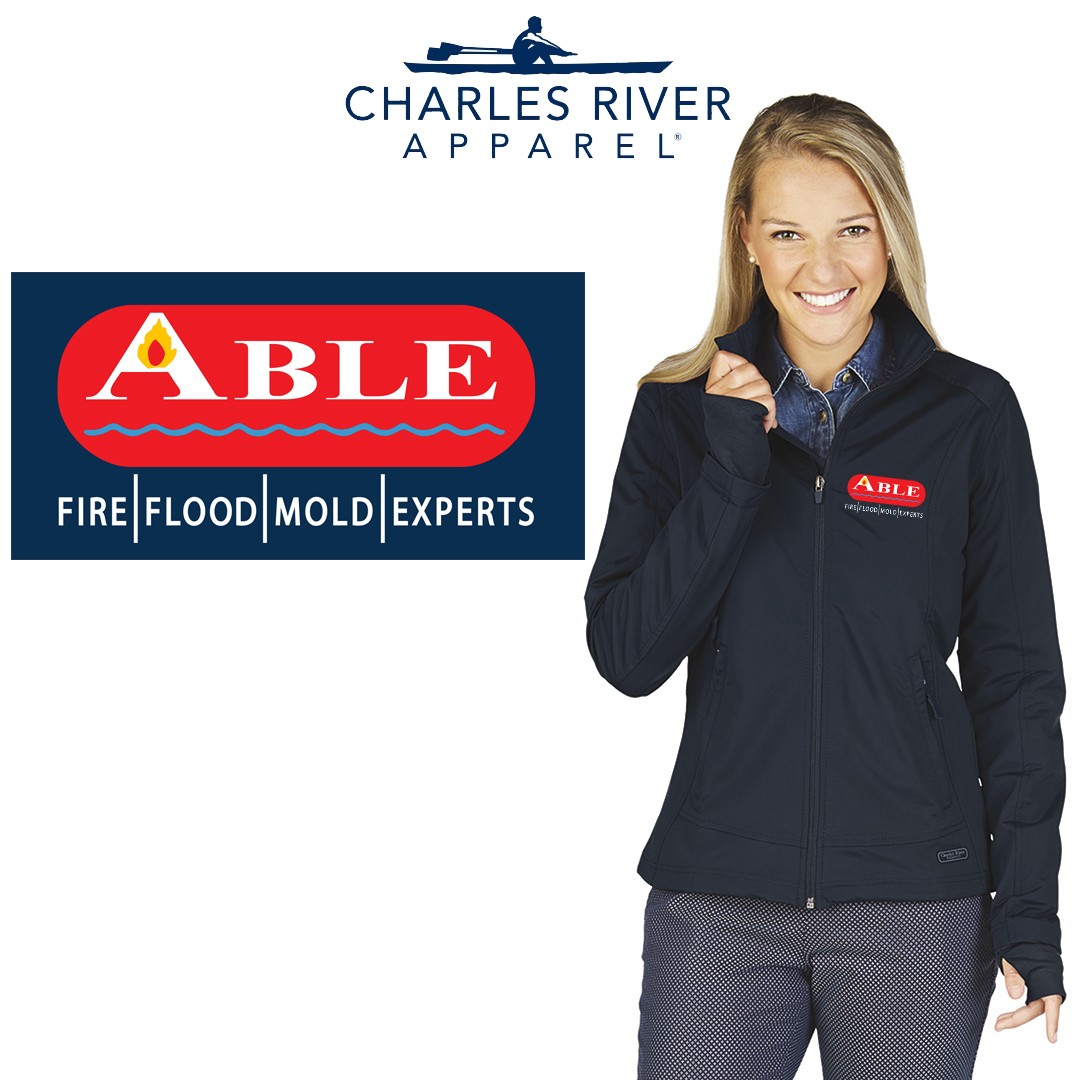 Able Construction Charles River Women's Axis Soft Shell Jacket