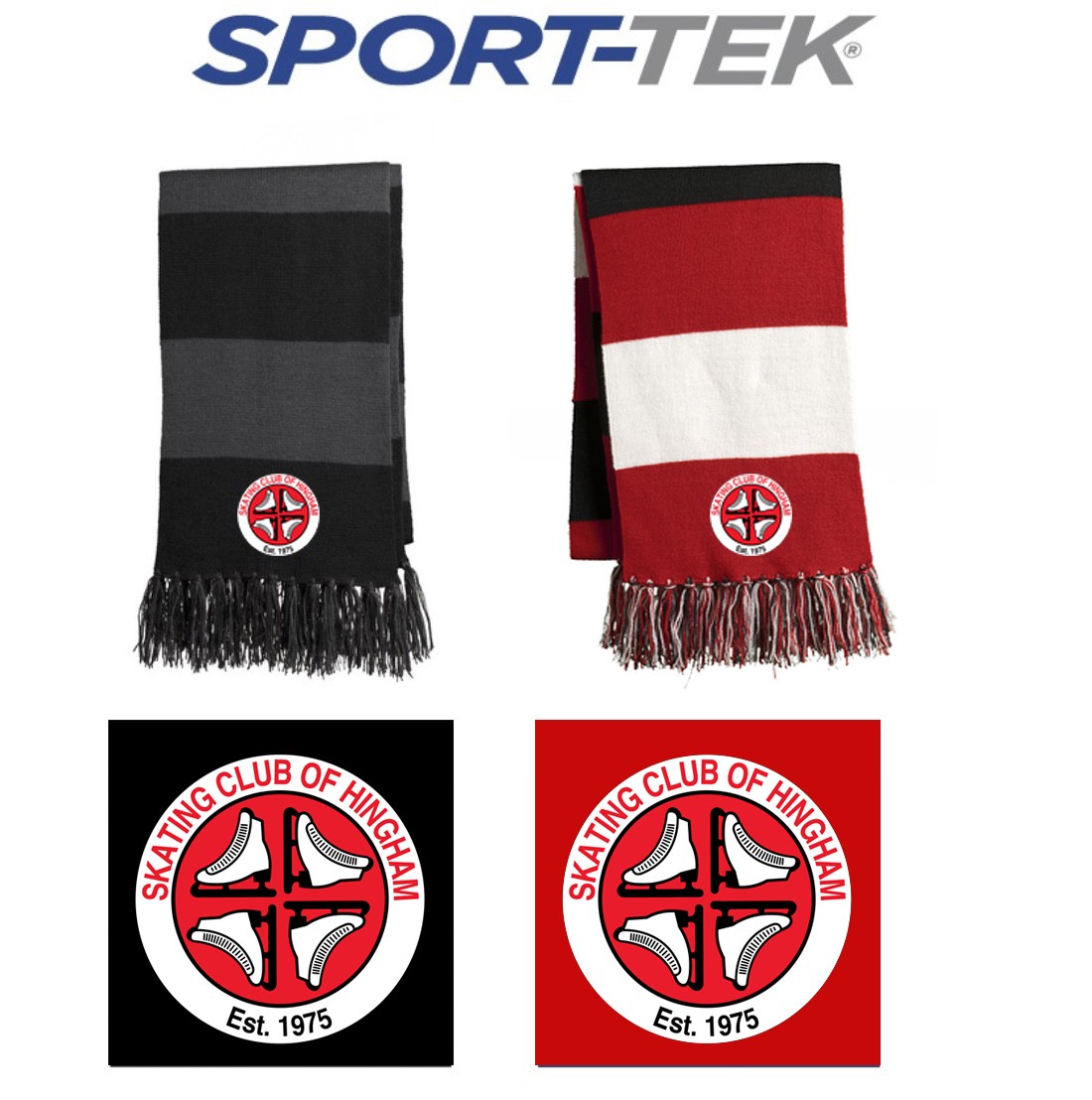 Skating Club of Hingham Sport-Tek® Spectator Scarf