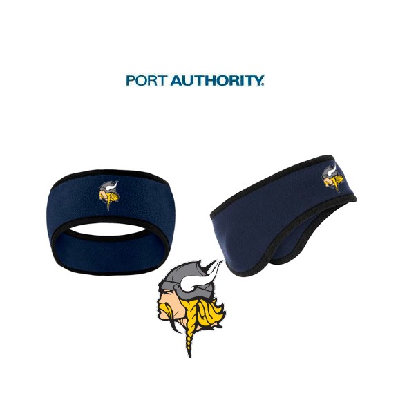 East Bridgewater Central School Port Authority® Two-Color Fleece Headband