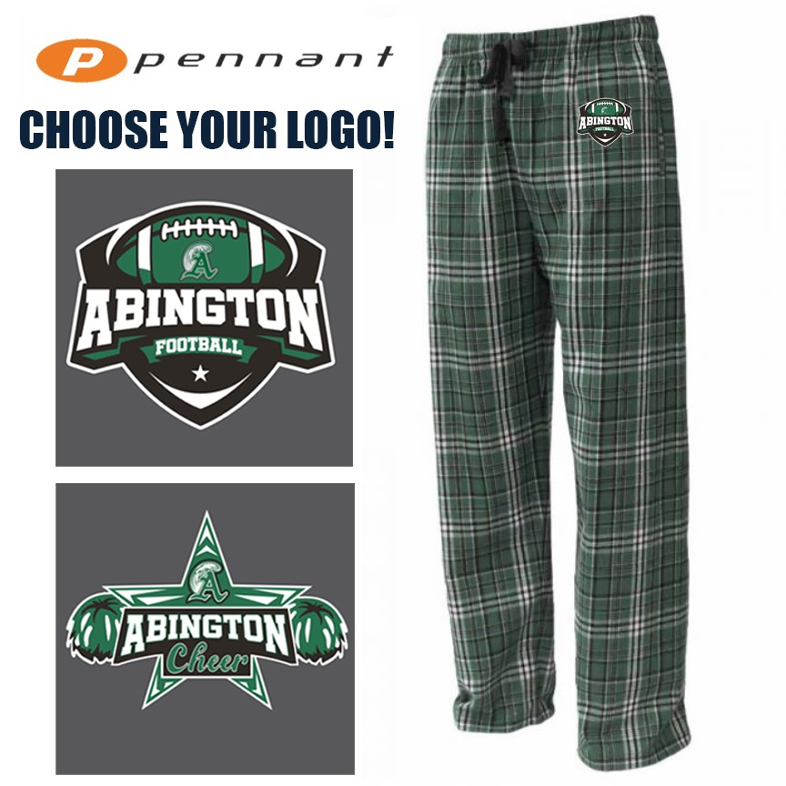 Abington Youth Football & Cheer Pennant Flannel Pant (ADULT)