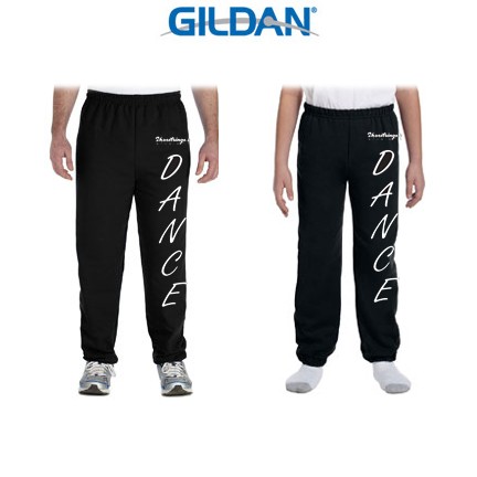 Shoestrings Studio Gildan Brand HeavyBlend 8oz 50/50 Sweatpants for Youth & Adult