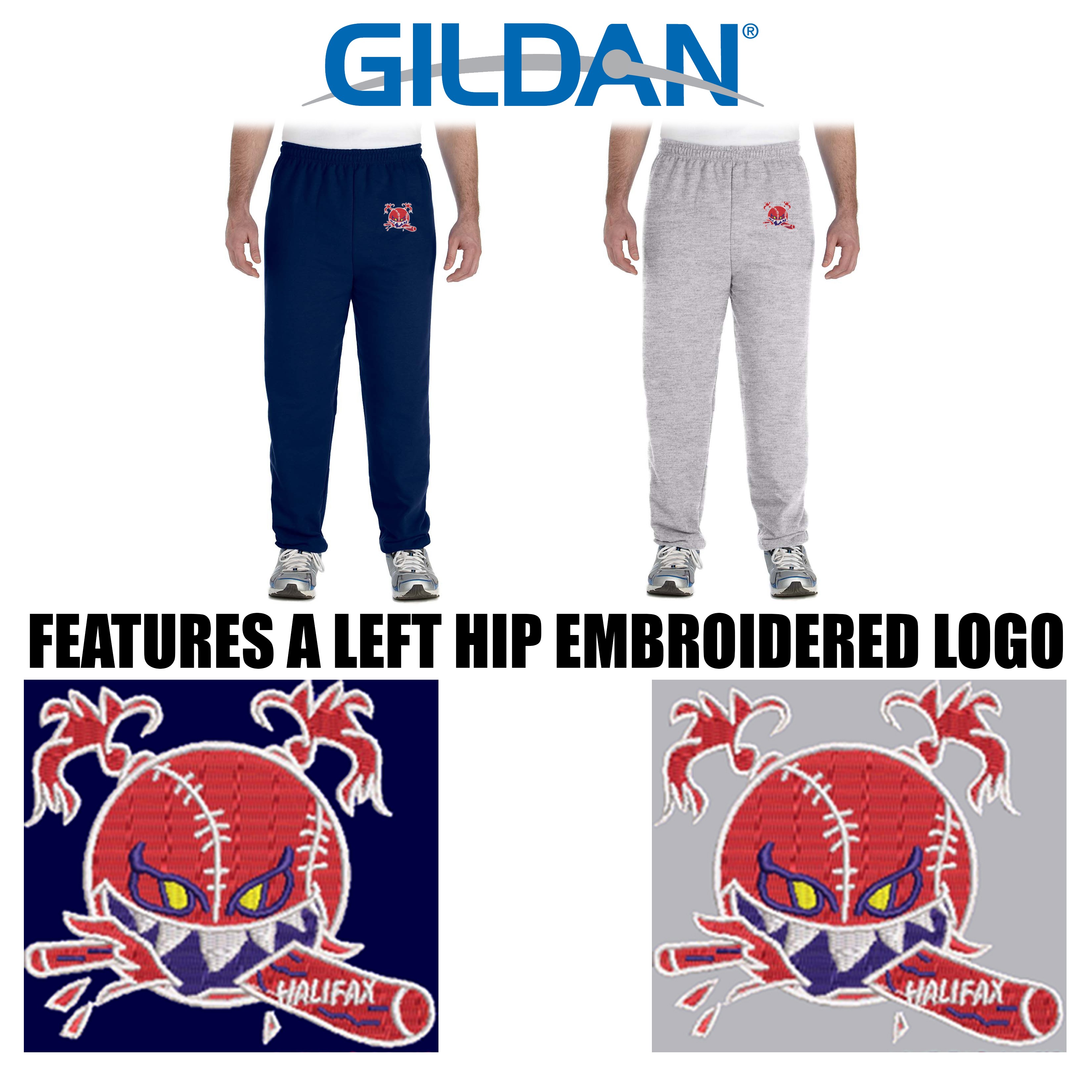 Halifax Girls Softball Gildan Adult Heavy Blend™ Adult 8 oz., 50/50 Sweatpants