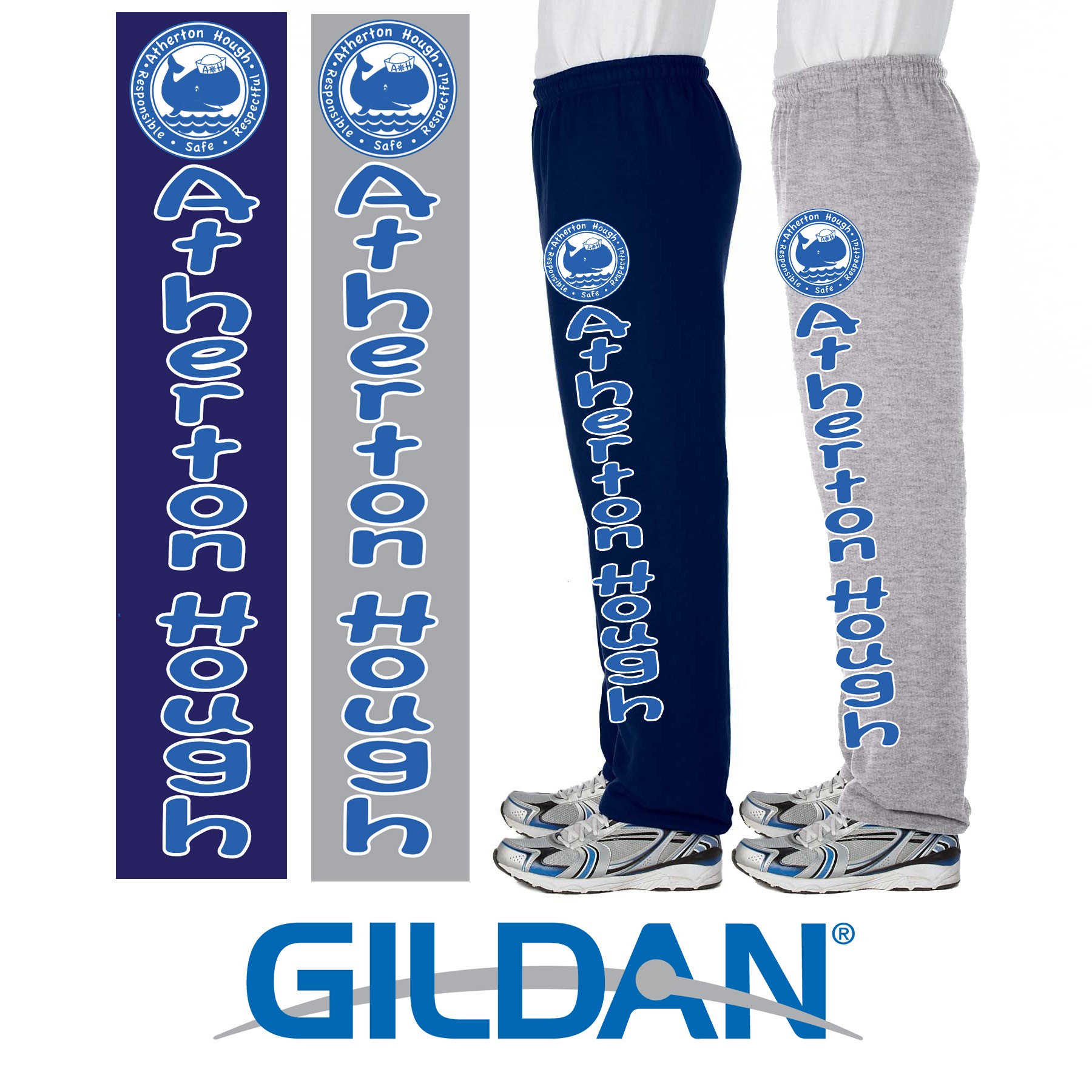 Atherton Hough School Gildan Youth Heavy Blend™ 8 oz., 50/50 Sweatpants