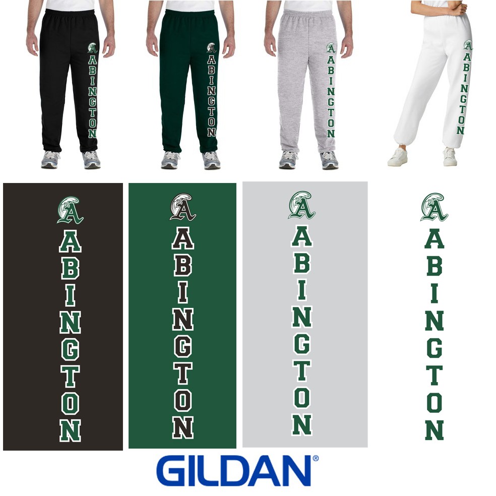 Abington Elementary & Middle School Greenwave Apparel Gildan Adult Heavy Blend™ Adult 50/50 Sweatpant, #G182