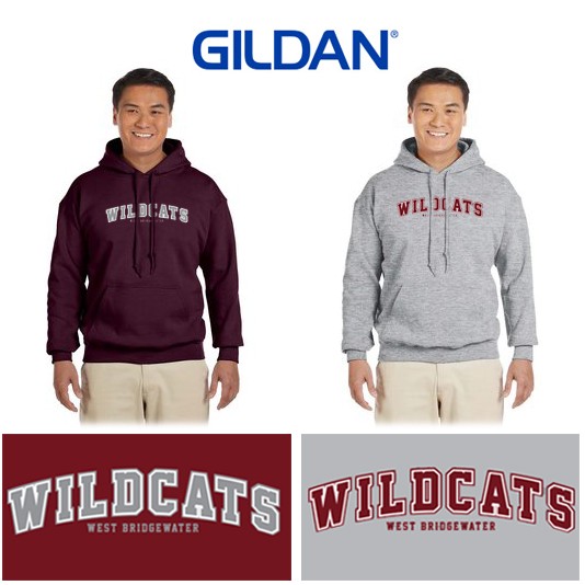 West Bridgewater Youth Football (& Cheer) Association Gildan Adult Heavy Blend™ 50/50 Hooded Sweatshirt 