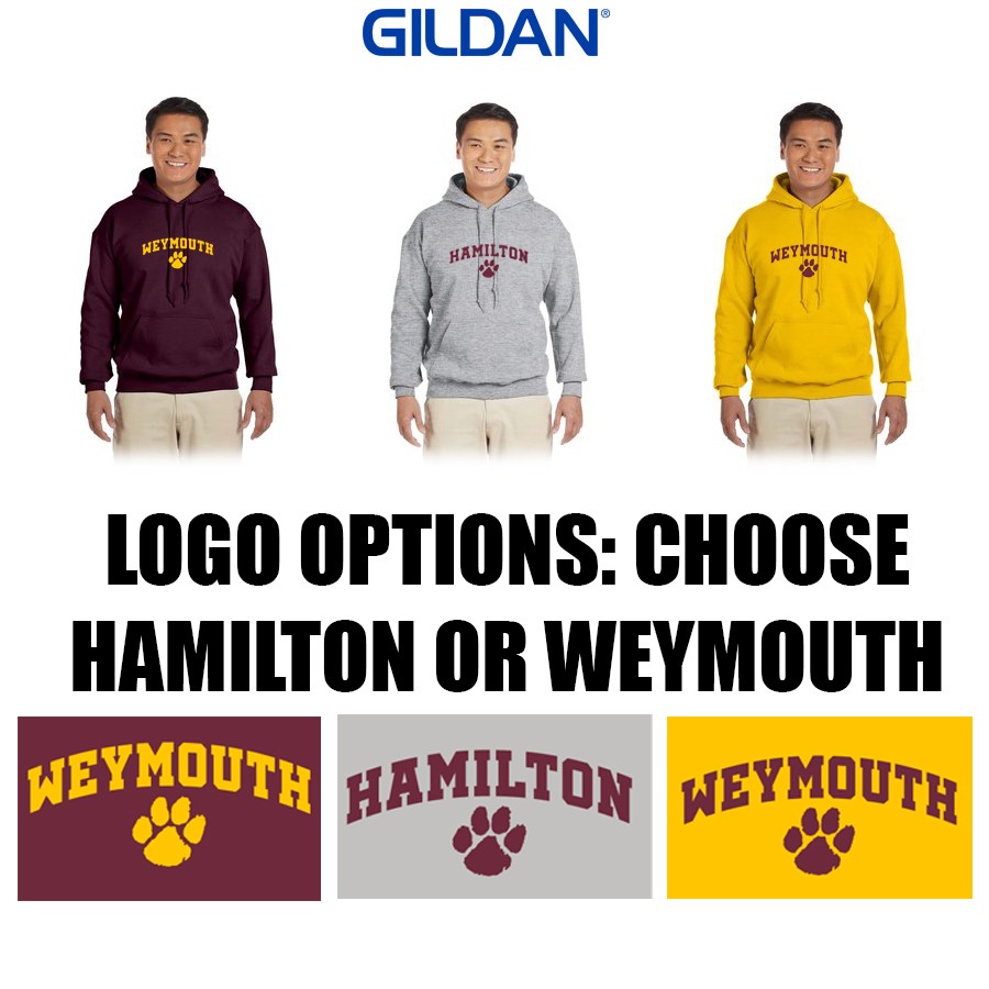 Thomas W. Hamilton School Gildan Adult Heavy Blend™ 50/50 Hooded Sweatshirt