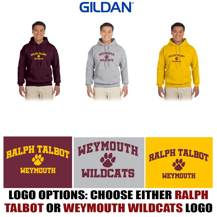 Ralph Talbot School Gildan Adult Heavy Blend™ 50/50 Hooded Sweatshirt