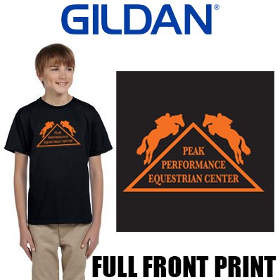 Peak Performance Equestrian Center Gildan Youth Ultra Cotton® T-Shirt 