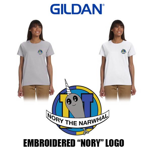 Norwell Vinal School “Nory” Gildan Ladies' Ultra Cotton® T-Shirt (Or Equivalent)