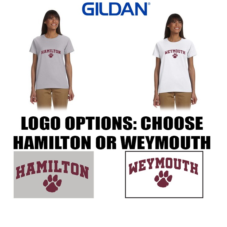 Thomas W. Hamilton School Gildan Ladies' Ultra Cotton® T-Shirt