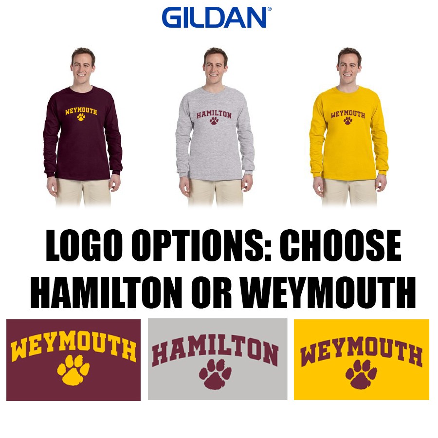 Thomas W. Hamilton School Gildan Adult Ultra Cotton® Long-Sleeve T-Shirt