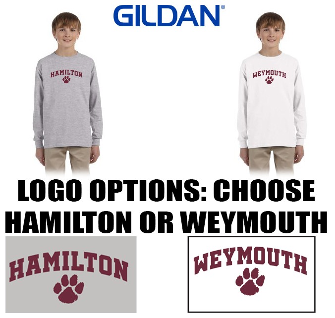 Thomas W. Hamilton School Gildan Youth Ultra Cotton® Long-Sleeve T-Shirt