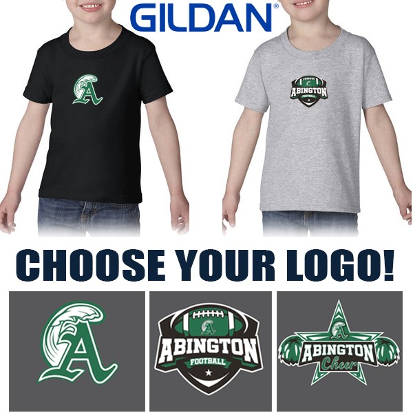 Abington Youth Football & Cheer Gildan Toddler Heavy Cotton™ T-Shirt (TODDLER)