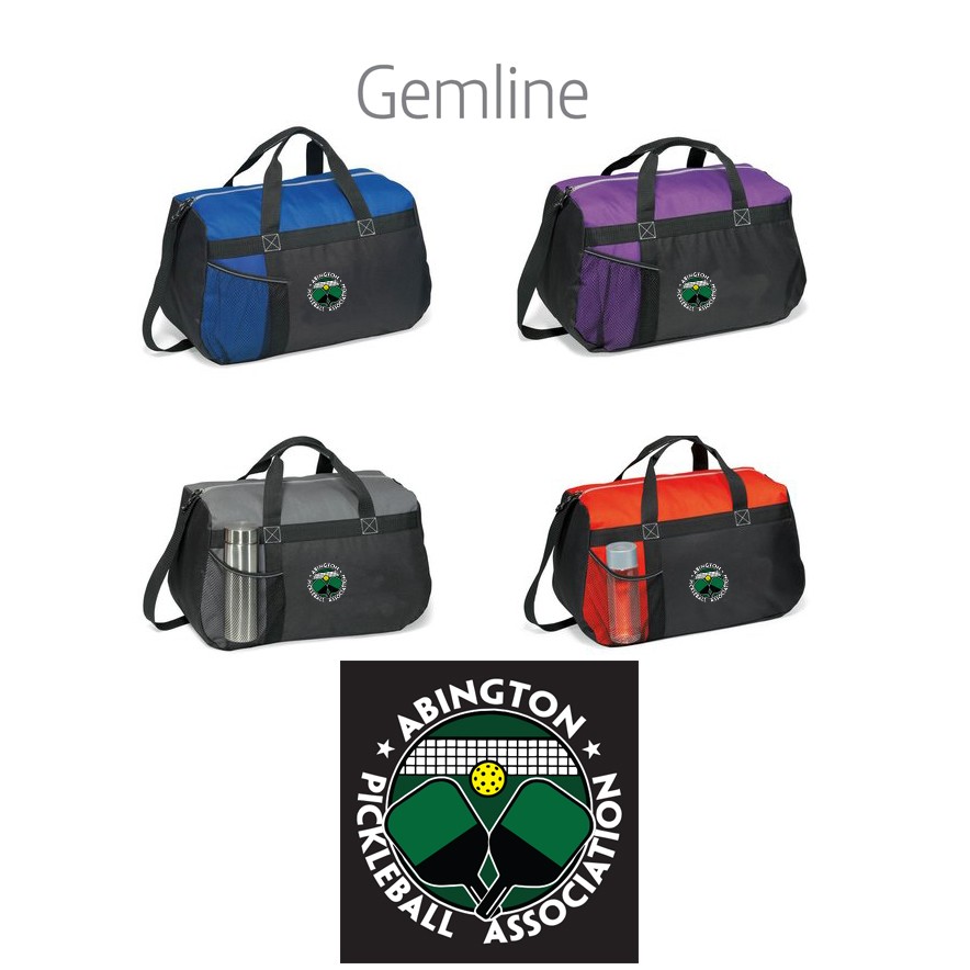 Abington Pickleball Gemline Sequel Sport Bag, Embroidered