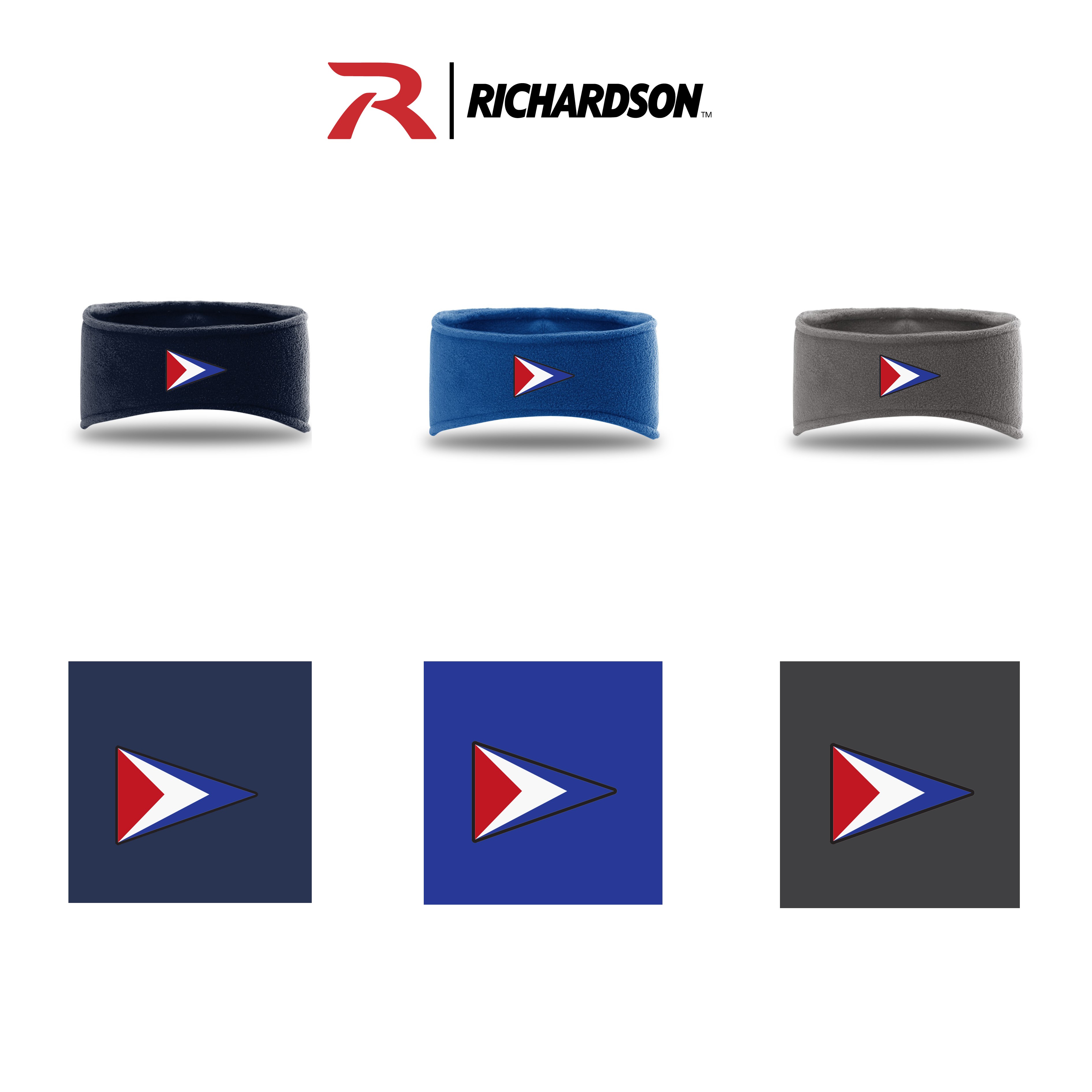 Wessagussett Yacht Club Richardson Microfleece Headband