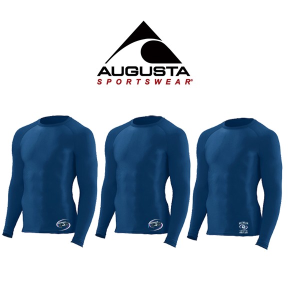 Raynham Youth Soccer Augusta Premium Hyperform Compression Long Sleeve Shirt, Youth & Adult