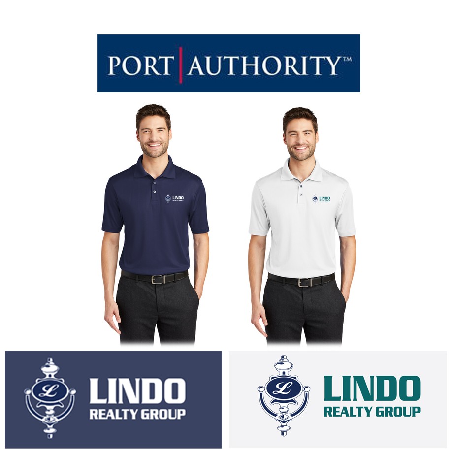 Lindo Realty Group Port Authority® Performance Fine Jacquard Polo