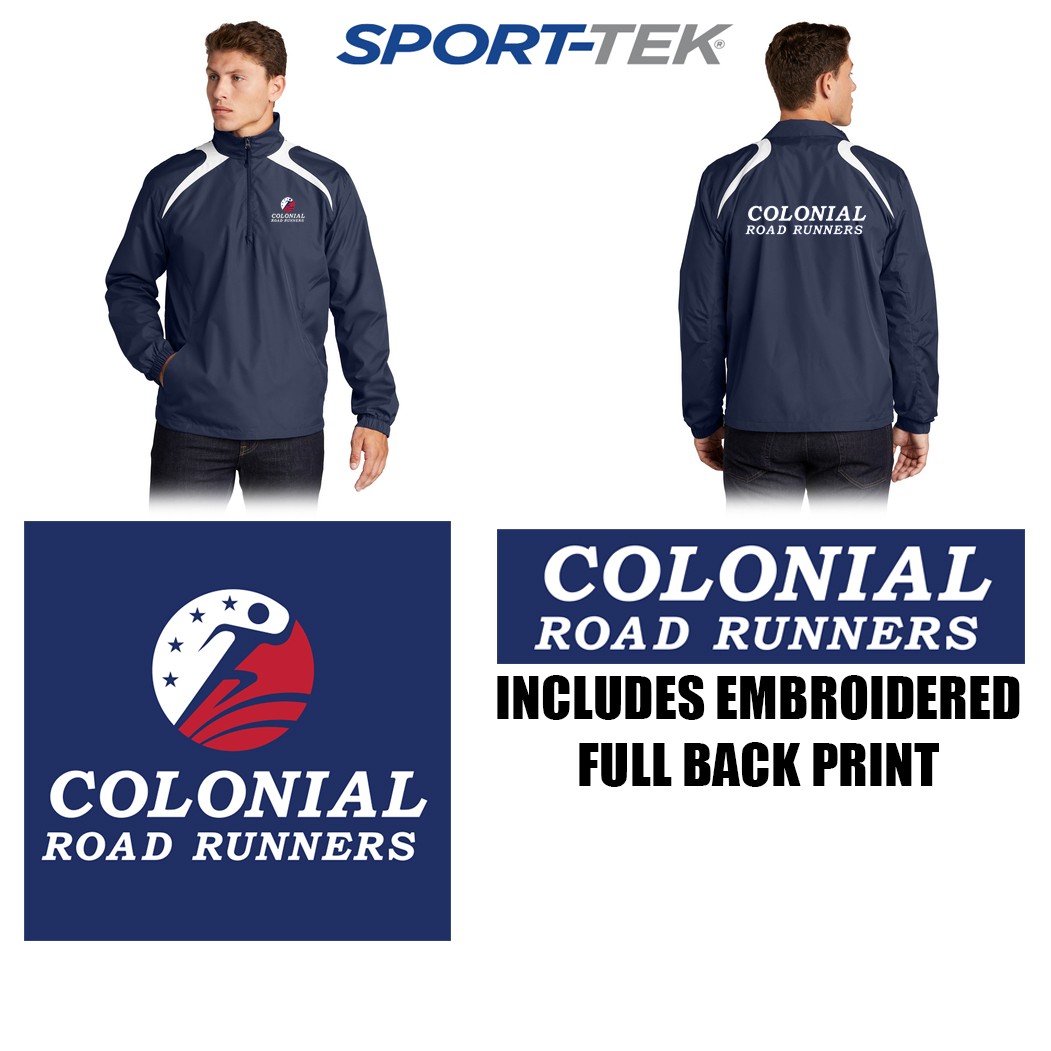Colonial Road Runners Sport-Tek® 1/2-Zip Wind Shirt
