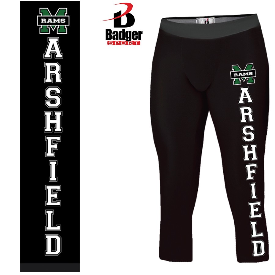 Martinson Elementary School Marshfield Badger Brand Men’s Compression Calf Length Tight