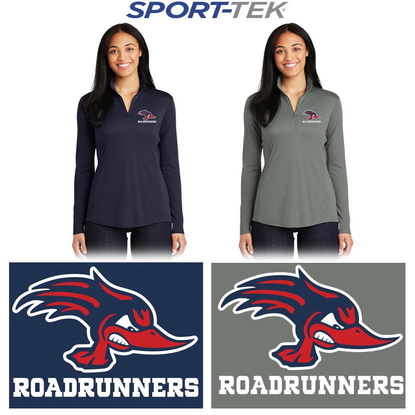 Roadrunners Sport-Tek® Ladies PosiCharge® Competitor™ 1/4-Zip Pullover