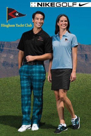 Hingham Yacht Club Nike Brand Premium Dri-FIT Classic Polo For Men & Women- Part Of The Performance Nike Golf Line