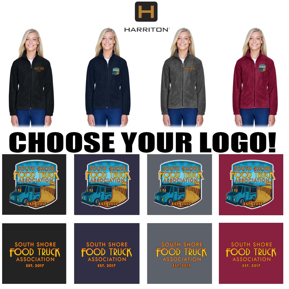 South Shore Food Truck Association SSFTA Harriton Ladies' 8 oz. Full-Zip Fleece, Women's Fit