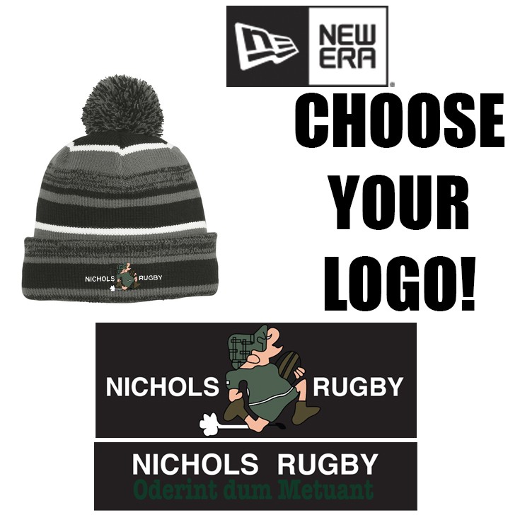 Nichols College Rugby New Era Sideline Beanie
