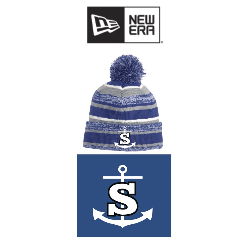 Scituate Baseball (SLL) New Era® Sideline Beanie With Pom