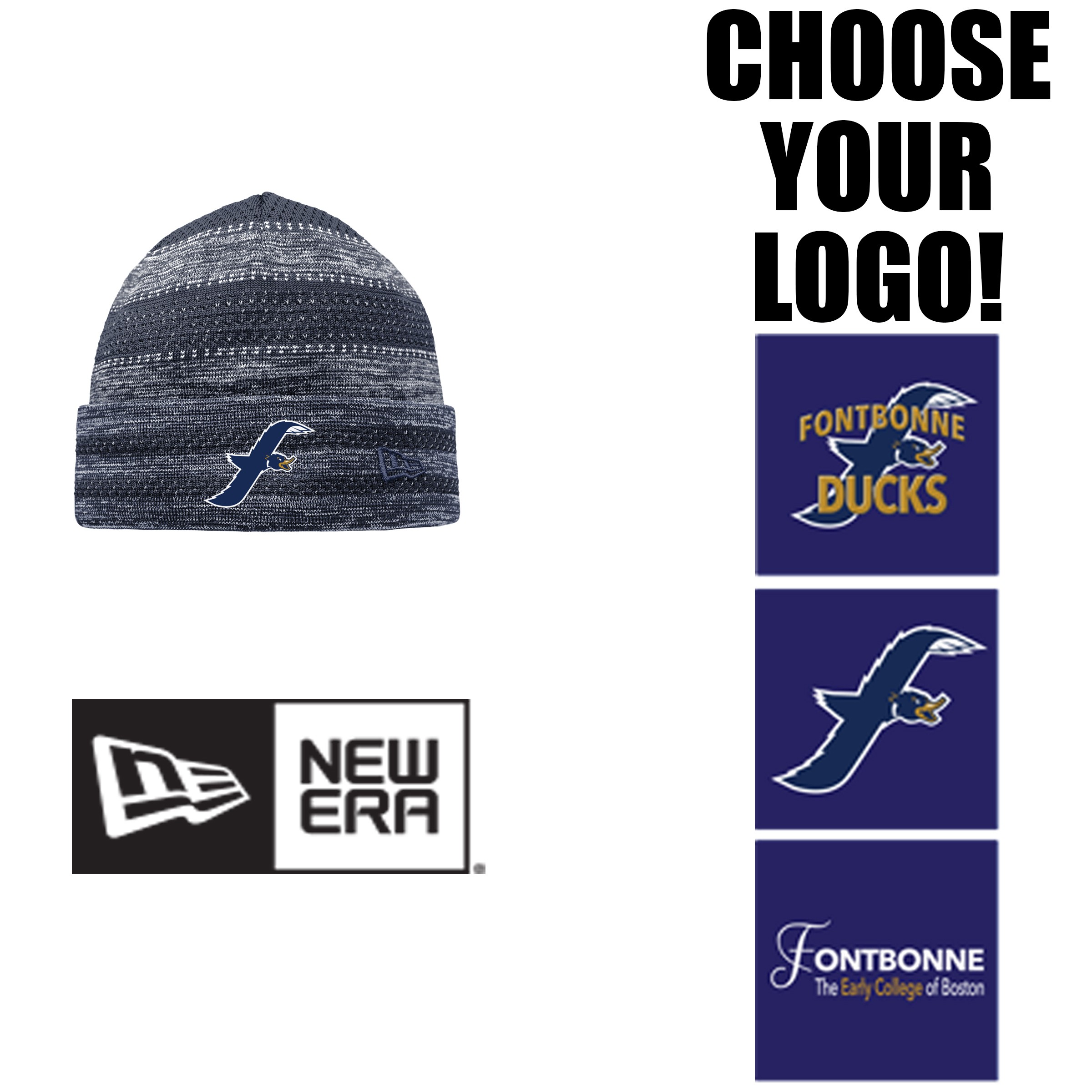Fontbonne Academy New Era ® On-Field Knit Beanie
