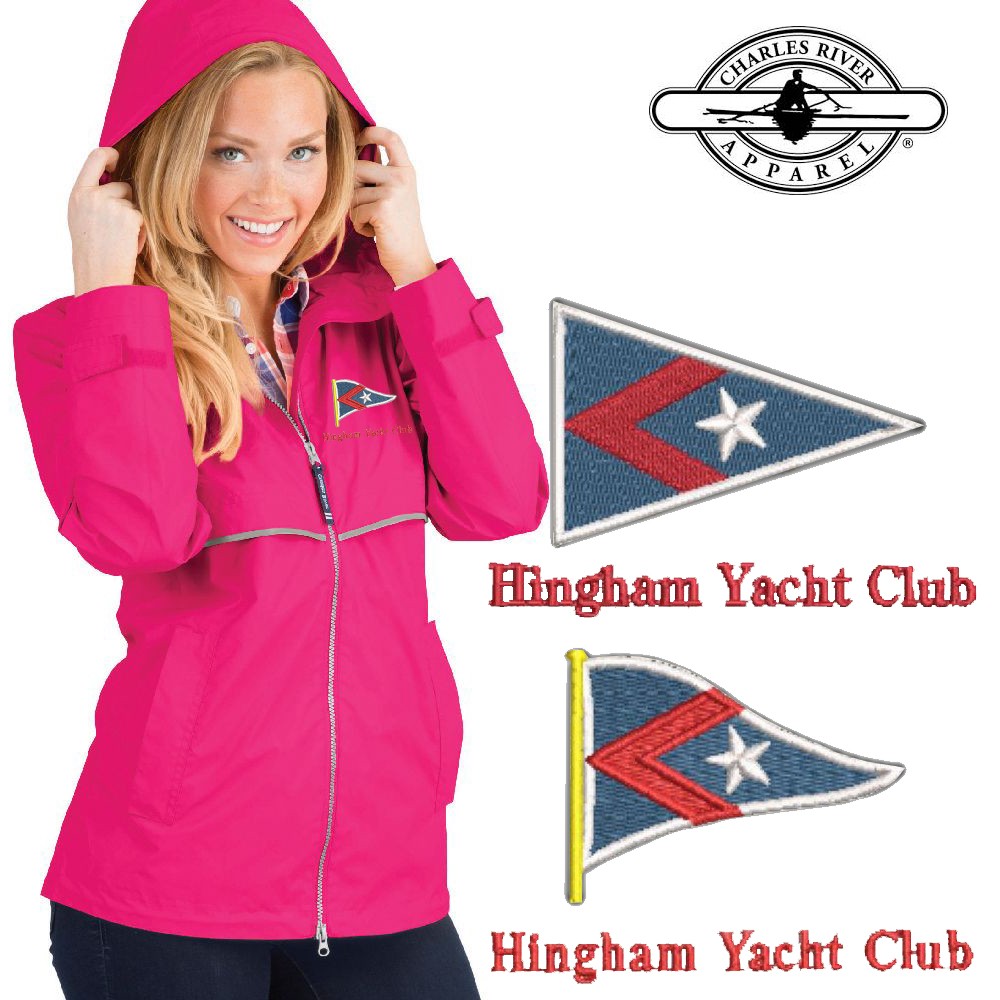 Hingham Yacht Club Charles River Women’s New Englander Rain Jacket 5099