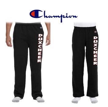 Duxbury High School Cheerleading Champion Eco® 9 oz. Open-Bottom Fleece Pant with Pockets