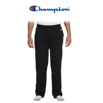 South Shore YMCA Strypers Champion Brand Eco® 9 oz. Open-Bottom Fleece Sweat Pant with Pockets