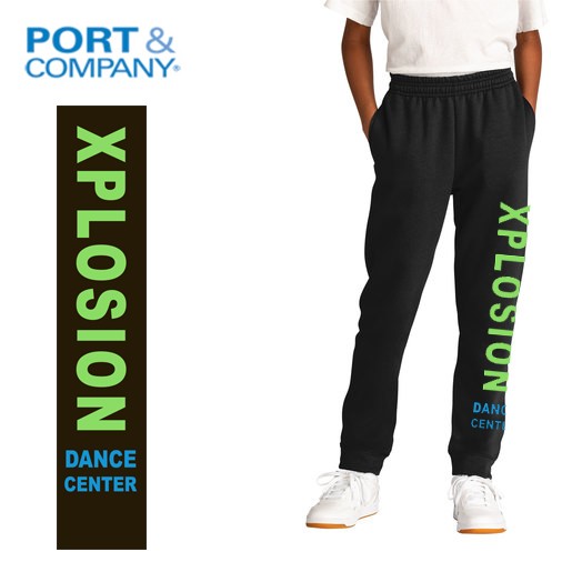 Xplosion Dance Center Port & Company ® Youth Core Fleece Jogger