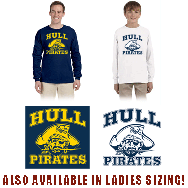 Hull United Soccer Gildan 6oz. Ultra Cotton™ T, Long Sleeve Version