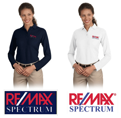 ReMax Spectrum Port Authority® - Ladies Long Sleeve Silk Touch™ Polo
